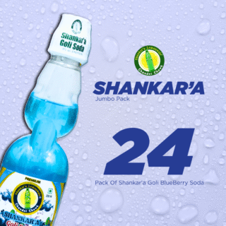 Shankar'a Goli Blueberry Soda Pack of 24