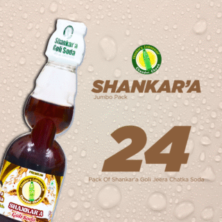 Shankar'a Goli Jeera Chatka Soda Pack of 24